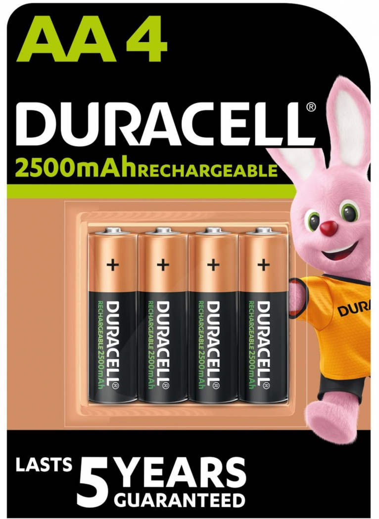 Duracell MN1500 Recharge Ultra AA Blister de 4 piles - Foto Erhardt