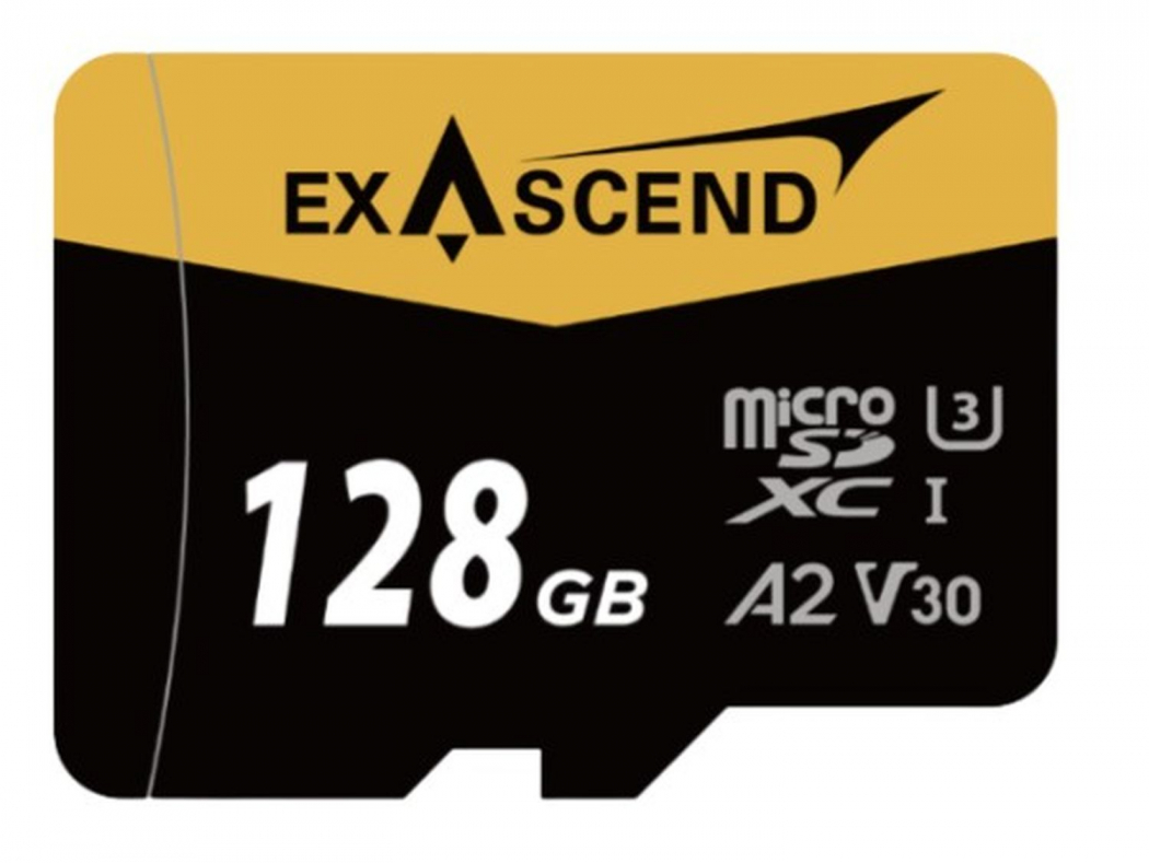 Exascend Catalyst microSD 128GB 180MB/S V30 UHS I - Foto Erhardt