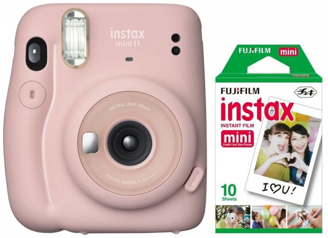 wenselijk Tegenover Sandy Accessories Fujifilm Instax Mini 11 blush pink + Mini Film EP - Foto Erhardt