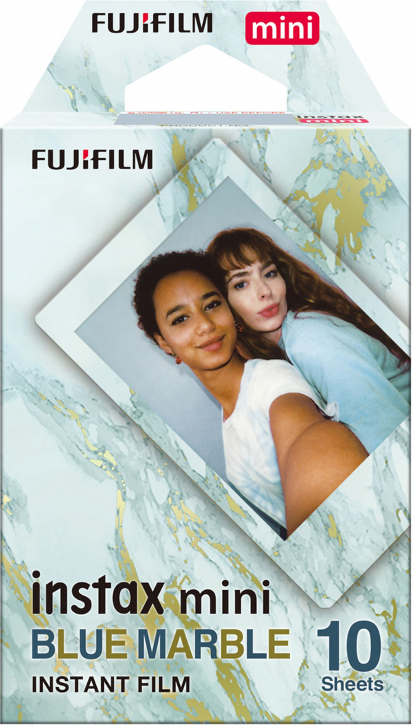 Absoluut Ga door Uitpakken Fujifilm Instax Mini Colorfilm Blue Marble WW1 - Foto Erhardt