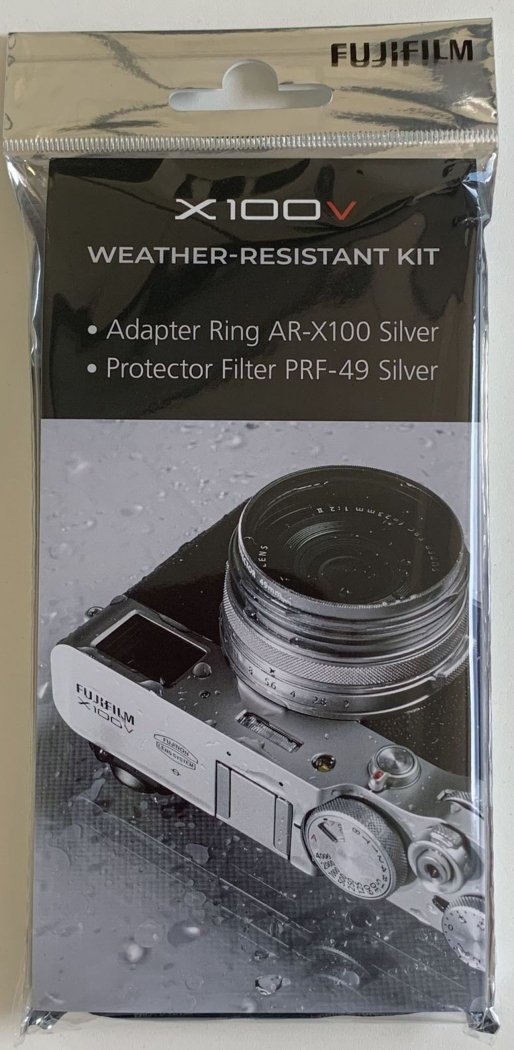 Fujifilm Weather-Resistant Kit X100V Silver - Foto Erhardt