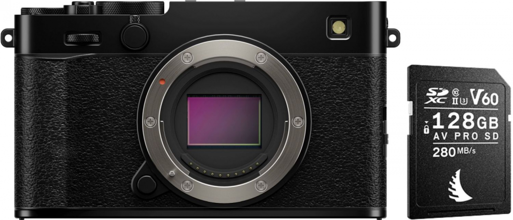 ESTP　カメラ　パート2 Fujifilm X-E5 Black + Angelbird SD Card AV PRO UHS-II 128GB V60