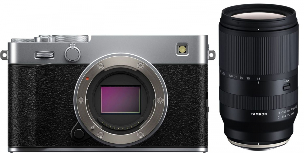 Fujifilm X-E5 Silver + Tamron 18-300mm f3.5-6.3 Di III-A VC VXD