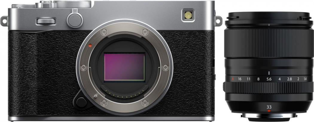 Fujifilm X-E5 Silver + XF 33mm f1.4 R LM WR - Foto Erhardt