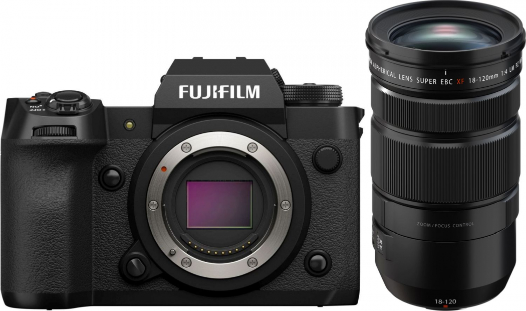 Fujifilm X-H2 Boîtier + XF 18-120mm f4 LM PZ WR Appareils photo
