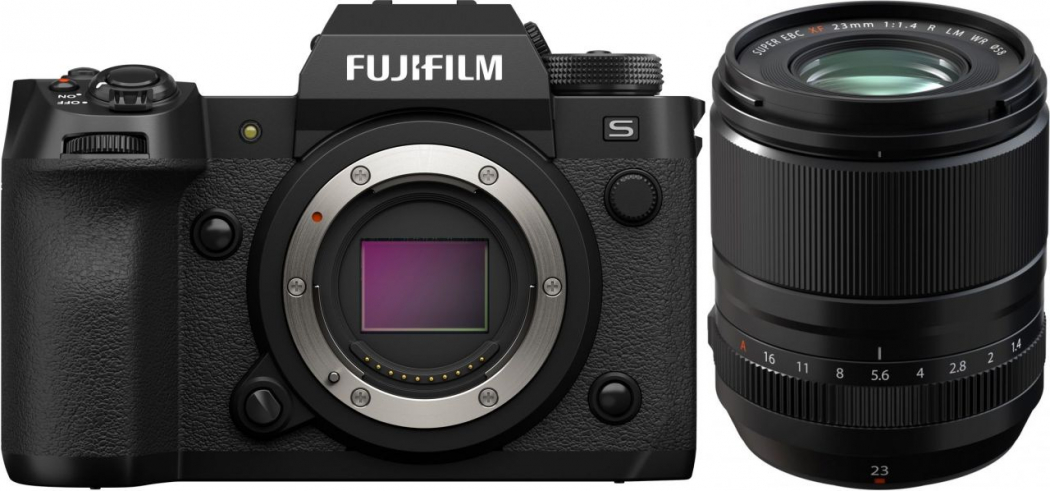 Technical Specs Fujifilm X-H2S + XF 23mm F1.4 R LM WR - Foto Erhardt