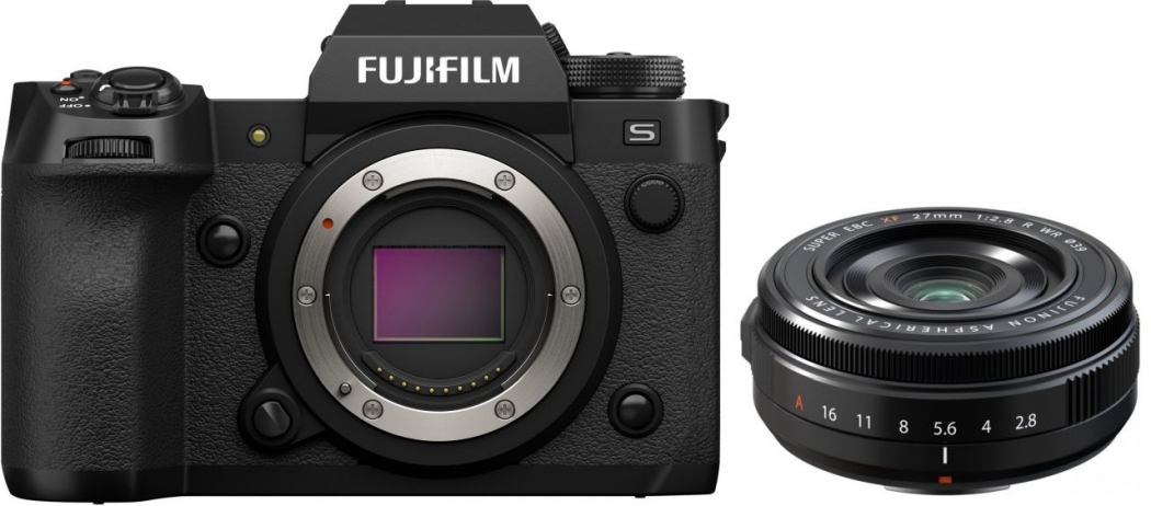 Technical Specs Fujifilm X-H2S + XF 27mm f2.8 R WR - Foto Erhardt