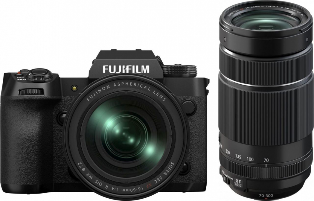 Fujifilm X-H2 + XF 16-80mm + XF70-300mm Appareils photo