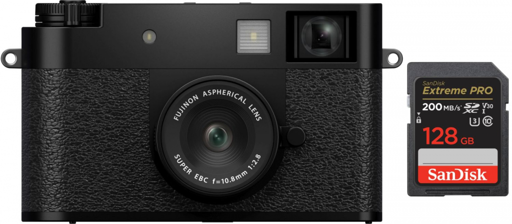 Fujifilm X-HF1 Black + SanDisk Extreme SDXC 128GB/200MB - Foto Erhardt
