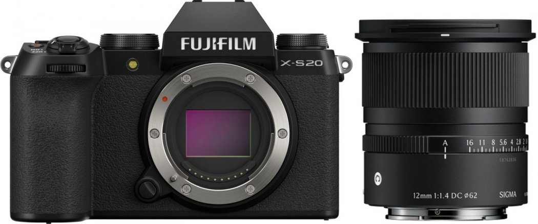 Fujifilm X-S20 + Sigma 12mm f1,4 DC (C) Appareils photo