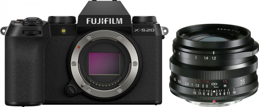 Technical Specs Fujifilm X-S20 + Voigtländer Nokton 35mm f1.2 X-Mount -  Foto Erhardt