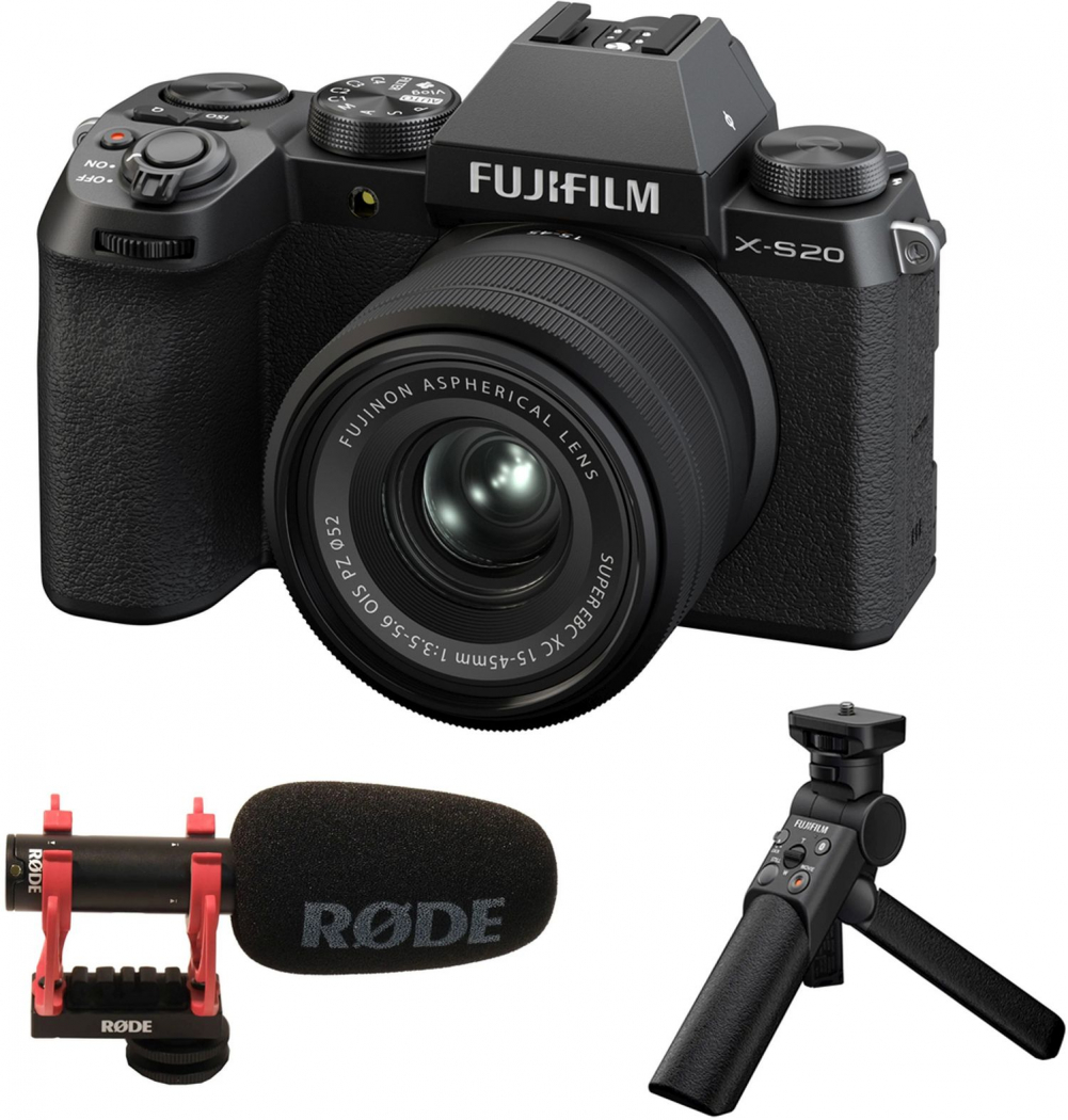 Fujifilm X-S20 XC 15-45mm Vlogger Kit - Foto Erhardt