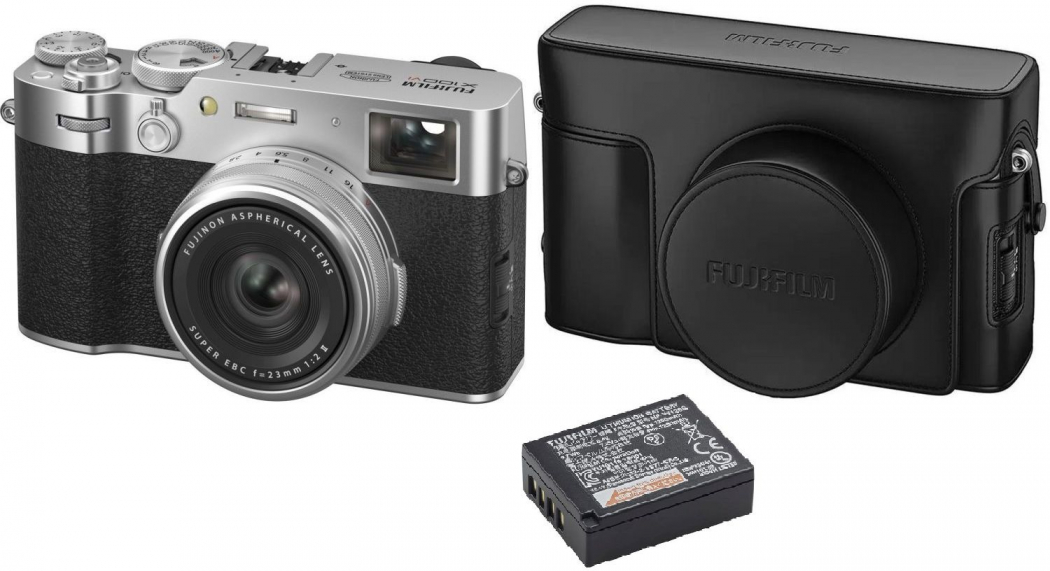 Accessories Fujifilm X100VI silver + NP-126 + LC-X100V - Foto Erhardt