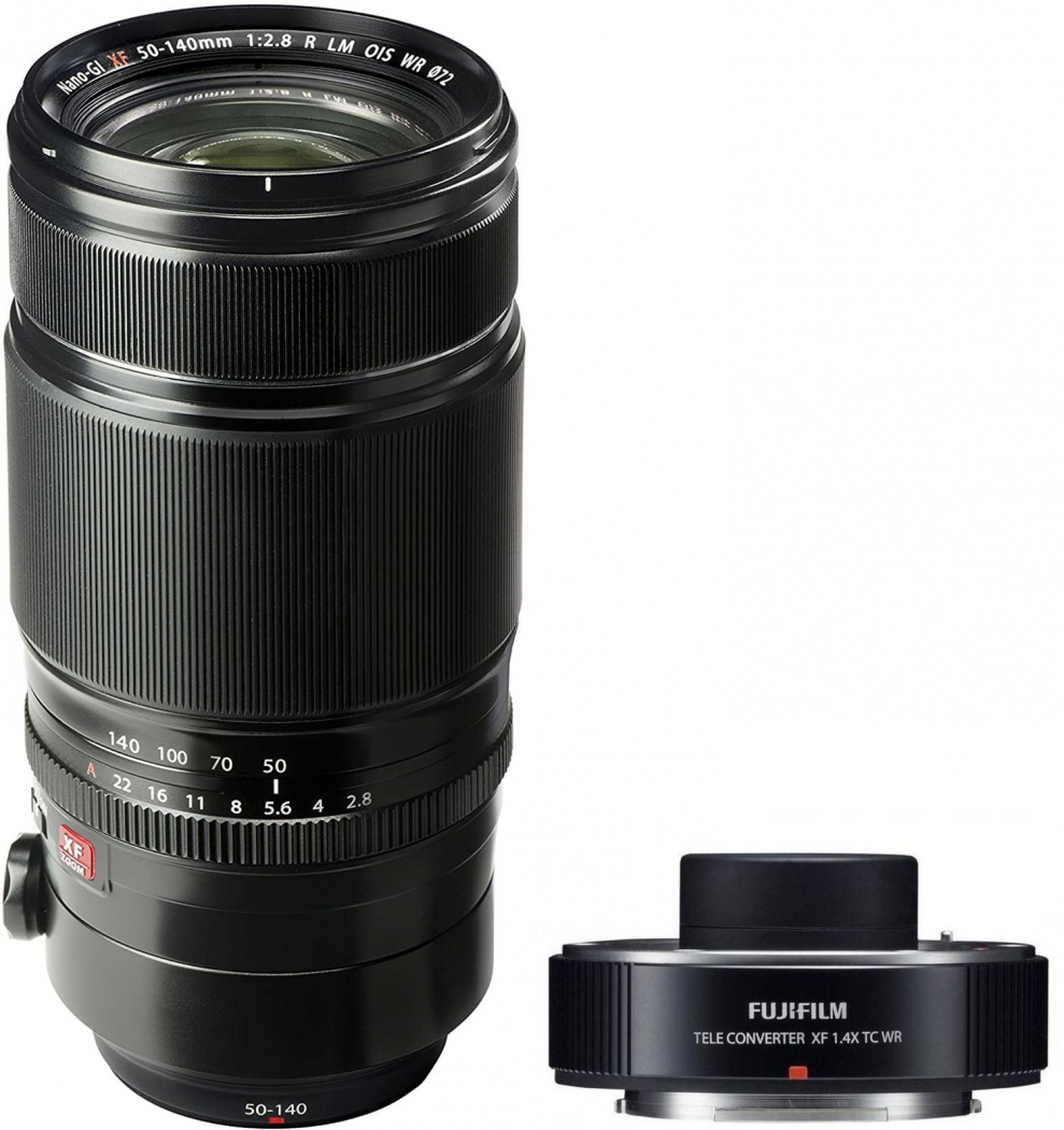 Fujifilm XF 50-140mm f/2.8 R LM OIS WR + XF Converter 1.4 x TC WR