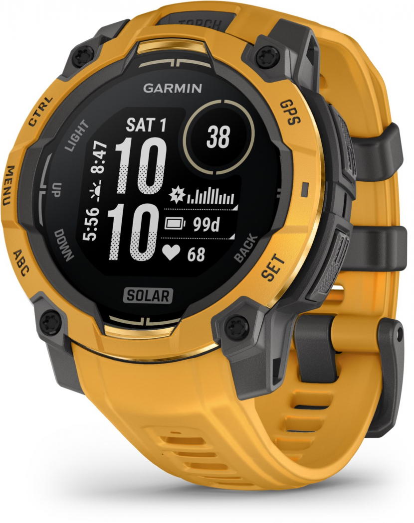 Garmin Instinct® 3 45mm gris solaire Sunburst