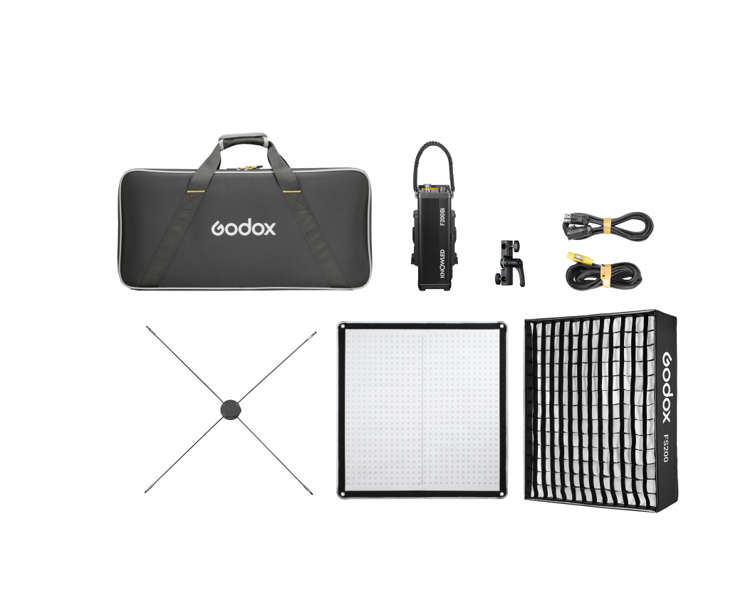 GODOX KNOWLED F200Bi フレキシブルLEDライト Godox Knowled F200Bi Flexible Studio Bi-Color LED Light - Foto Erhardt