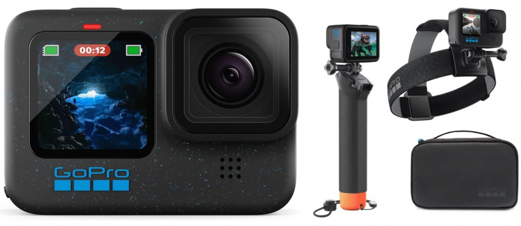 GoPro HERO12 Black + Kit Aventure 3.0 Appareils photo