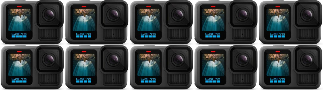 GoPro HERO13 Black Pack de 10 caméras Appareils photo
