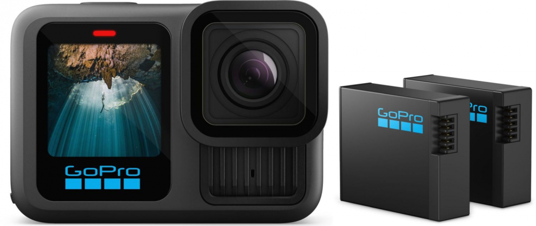 GoPro HERO13 Black + Enduro Battery 2-Pack Appareils photo