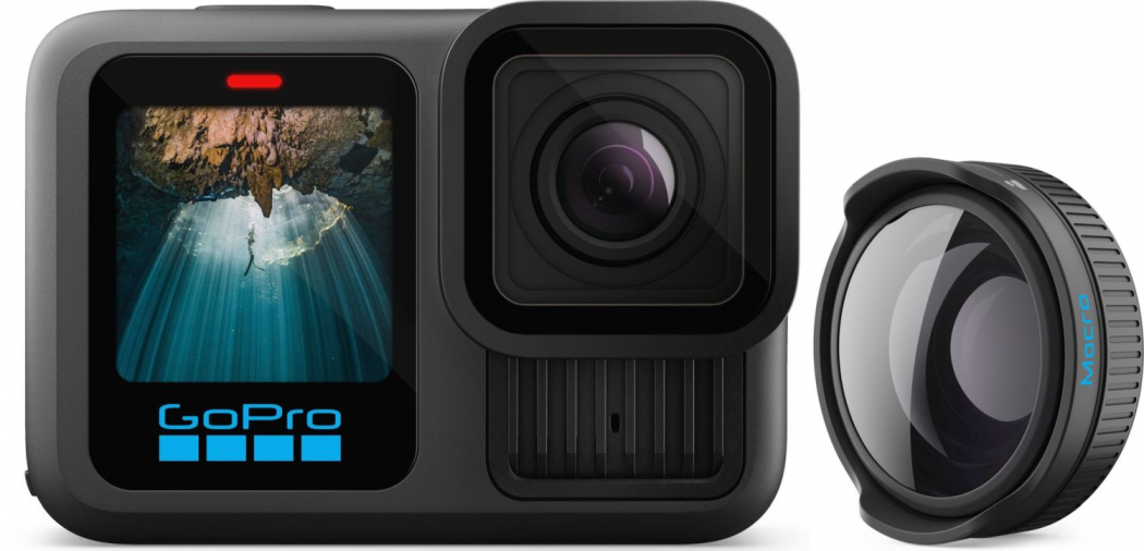 GoPro HERO13 Black + Macro Lens Mod Appareils photo
