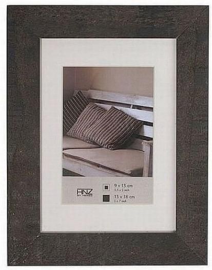 Spelling heden Vernauwd Henzo Driftwood wooden frame 30x40 dark gray - Foto Erhardt
