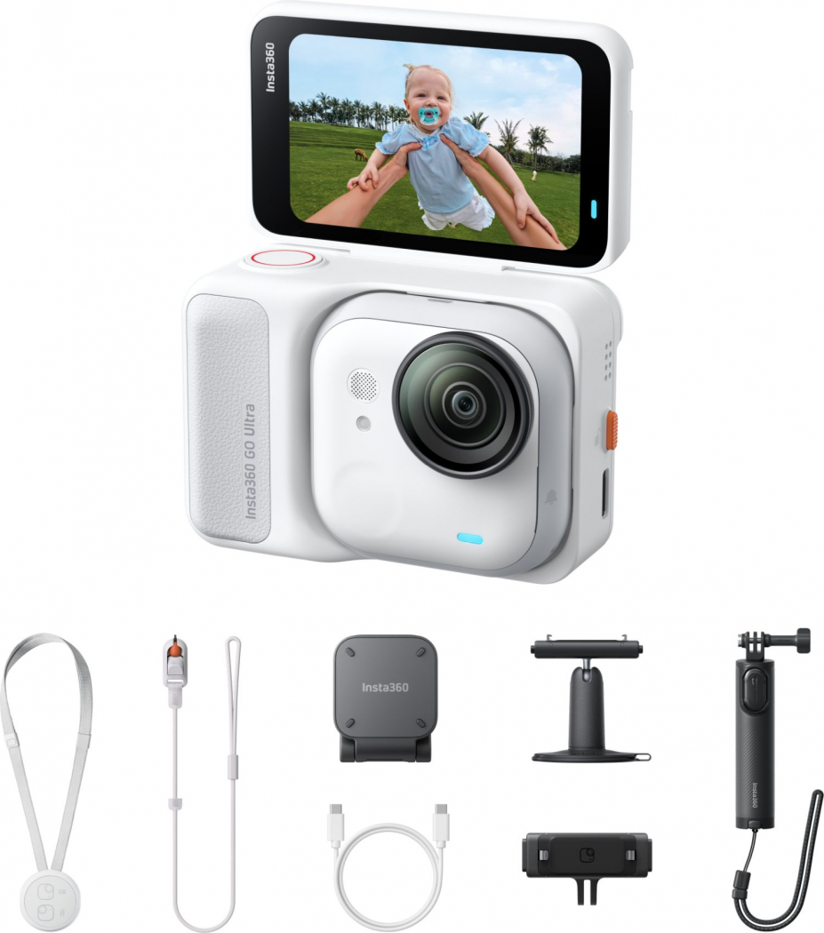 INSTA360 GO Ultra Creator Bundle blanc arctique Appareils photo