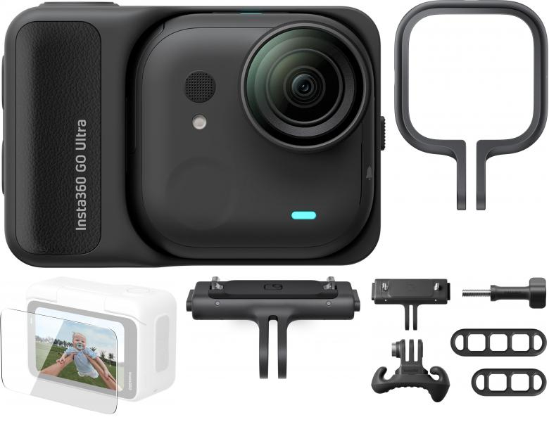 INSTA360 GO Ultra Midnight Black Ensemble de vélos Appareils photo