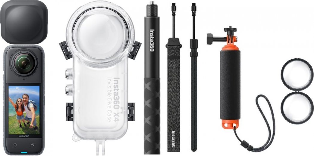 Accessories INSTA360 X4 Invisible Dive Kit - Foto Erhardt Accessories INSTA360 X4 Invisible Dive Kit - Foto Erhardt