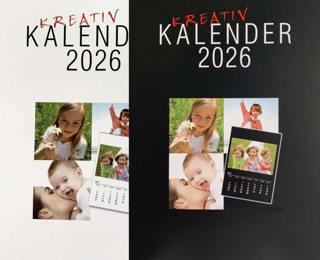 Kalender 2026 zum Selbstgestalten für 13x18 Fotos - Foto Erhardt