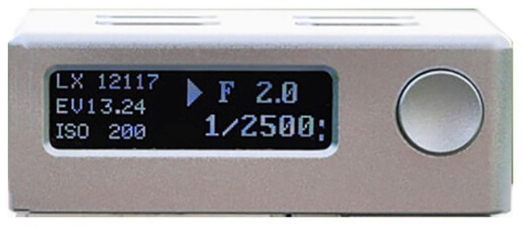 KEKS KM02 digitaler Belichtungsmesser Light Meter silber