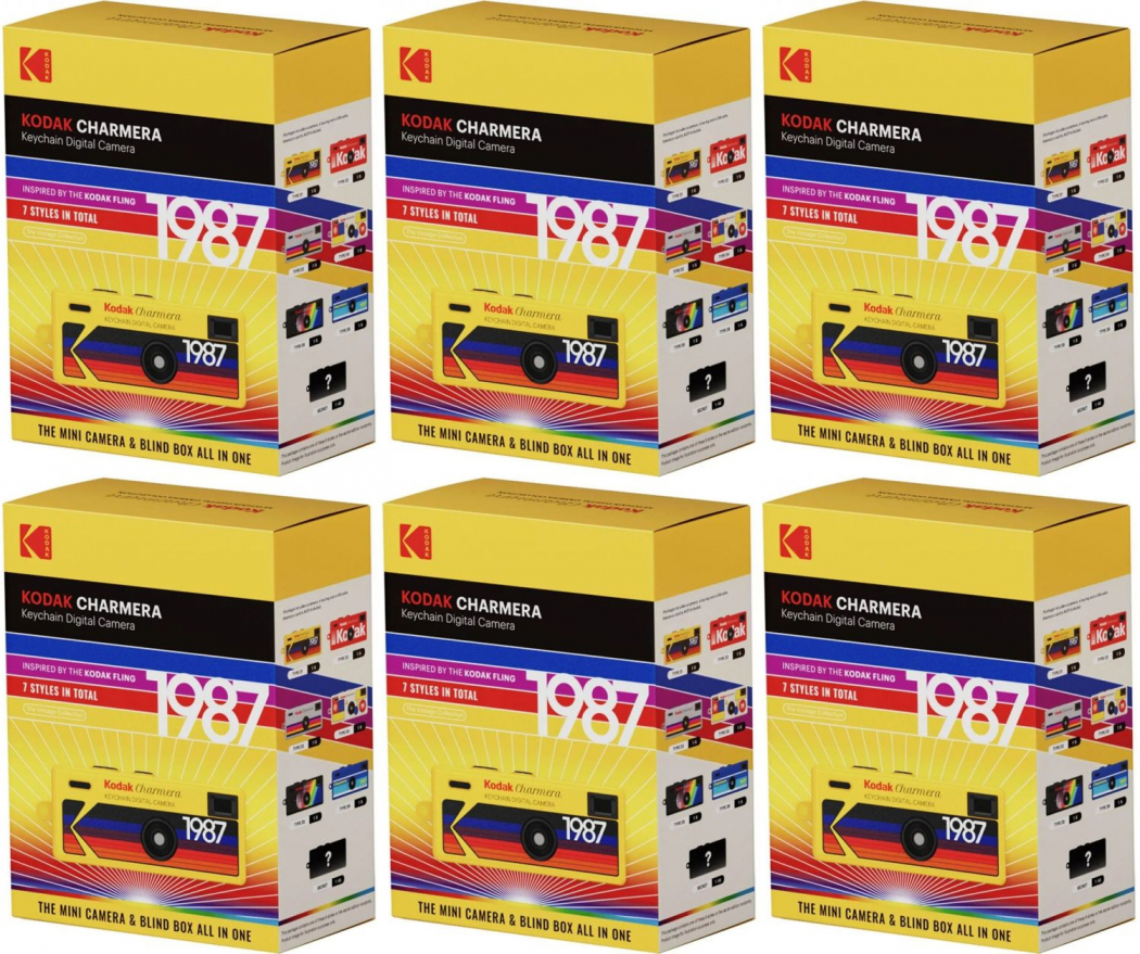 Kodak Charmera Digitalkamera 6er Pack