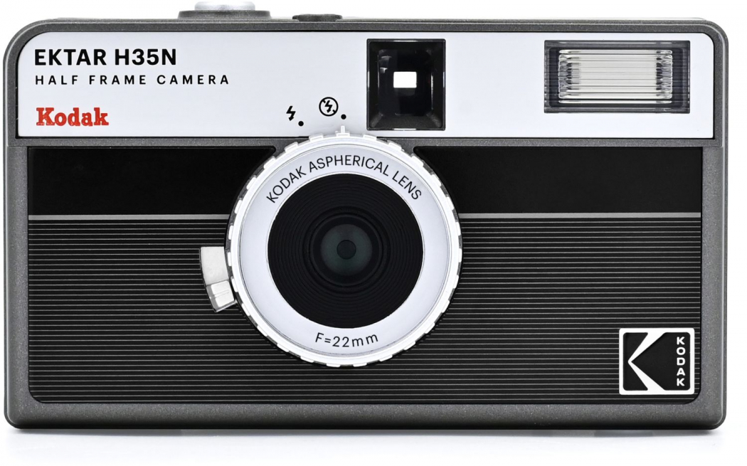 Kodak Half Frame Film Camera EKTAR H35N Black Foto Erhardt