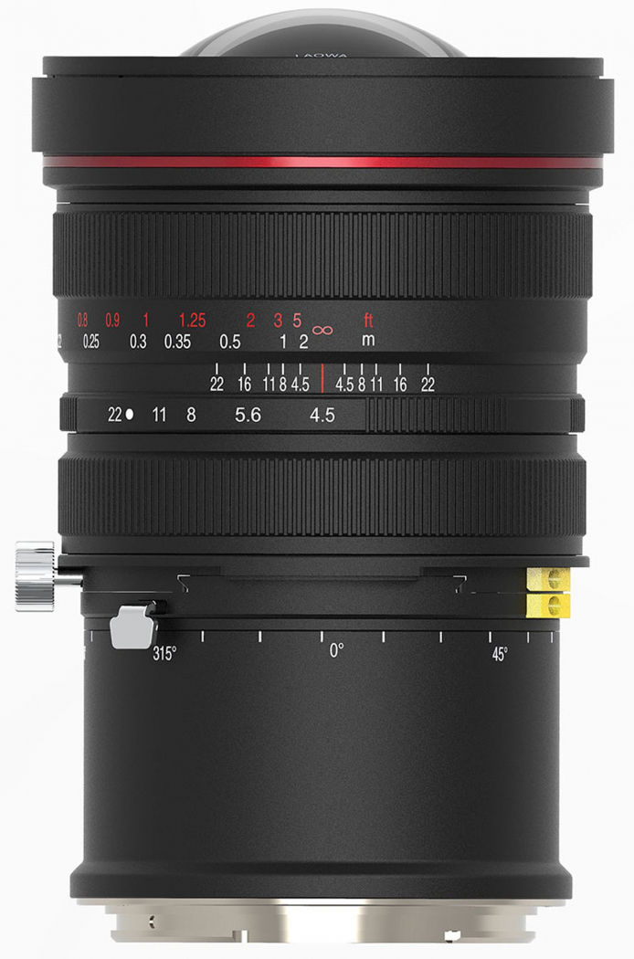 LAOWA 15mm f4,5R Zero-D Shift pour XCD Objectif