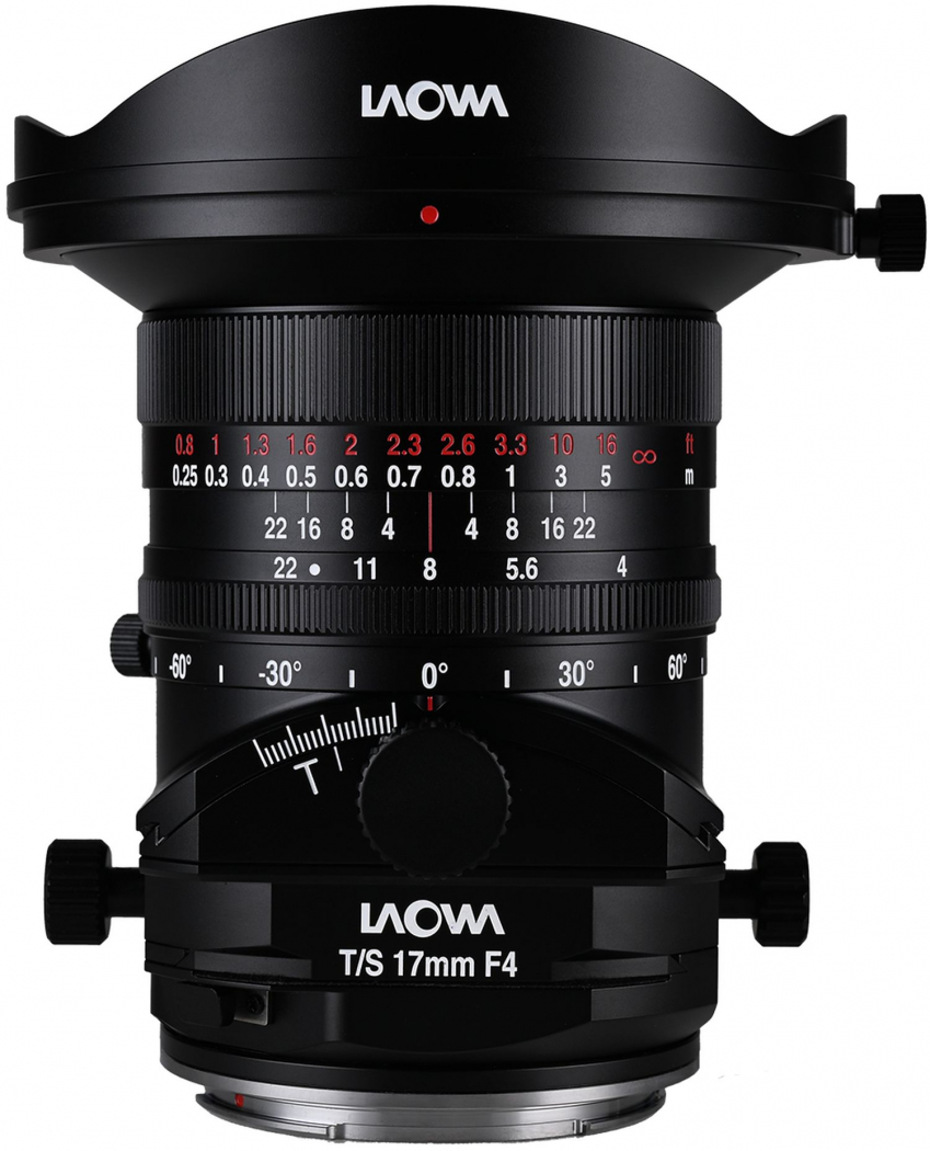 LAOWA 17mm f4 FF Zero-D Tilt-Shift für XCD