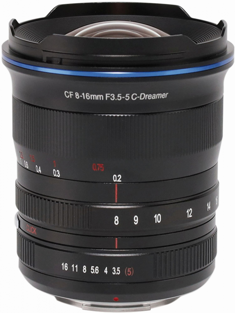 LAOWA 8-16mm f3,5-5 Zoom pour Fuji X Objectif