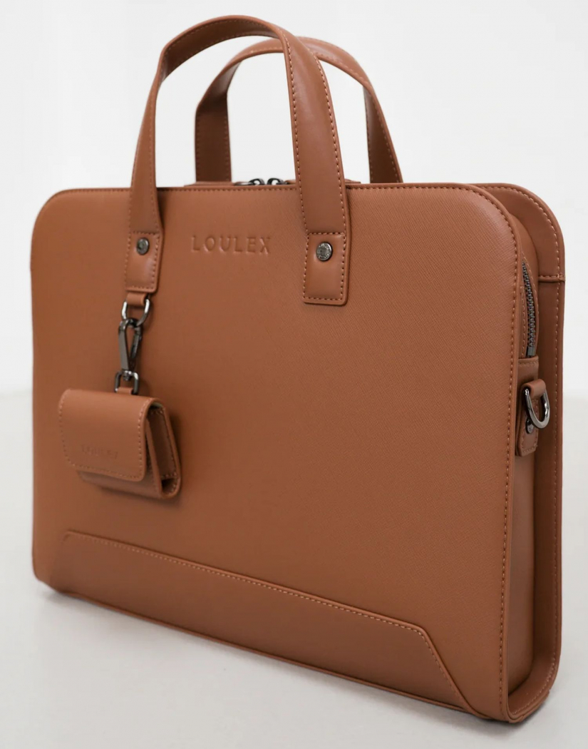 Loulex Briefcase brown