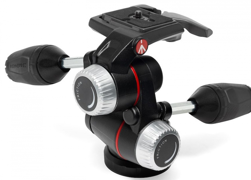 Manfrotto MHXPRO-3WX Foto Stativkopf 3-Wege-Neiger mit Xchange