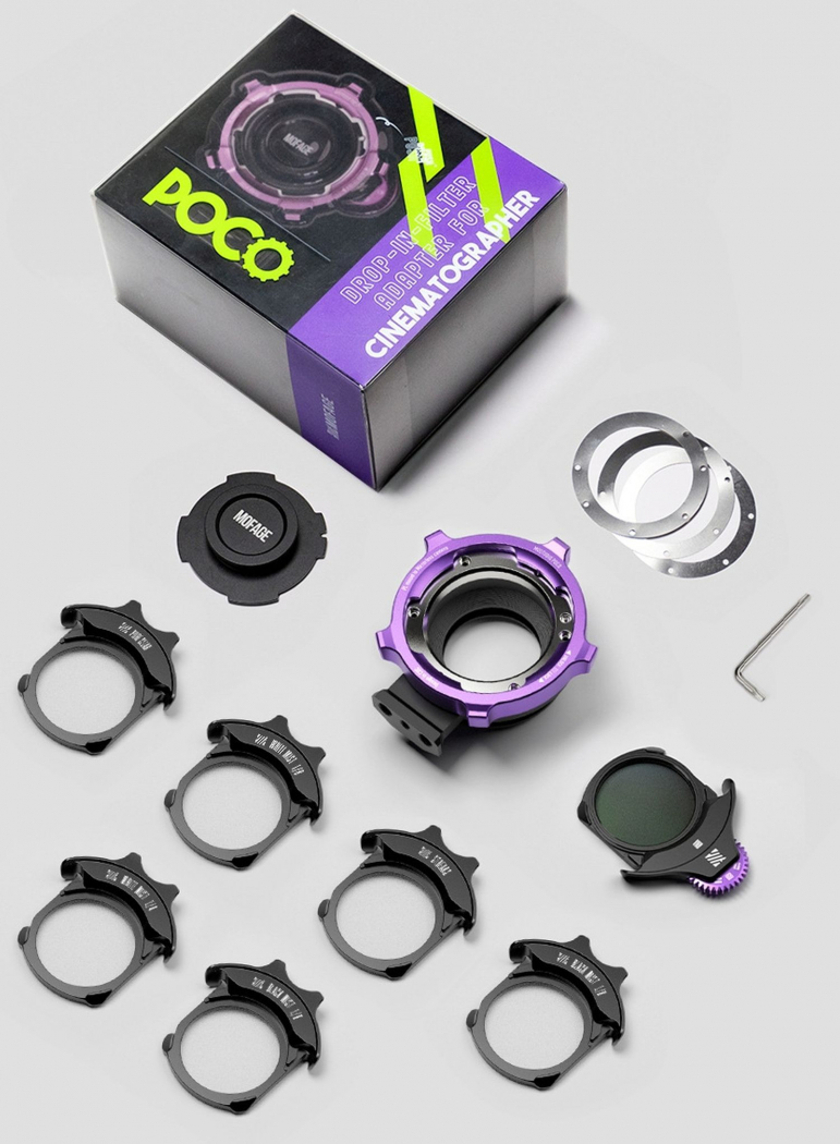 MOFAGE POCO Drop-In Filter Adapter Advanced Kit L-Mount - Foto Erhardt