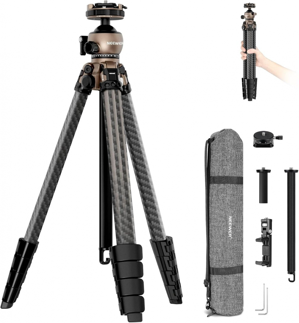 NEEWER LT35 Carbon-Reisestativ - 5% Rabatt mit Code MAI26