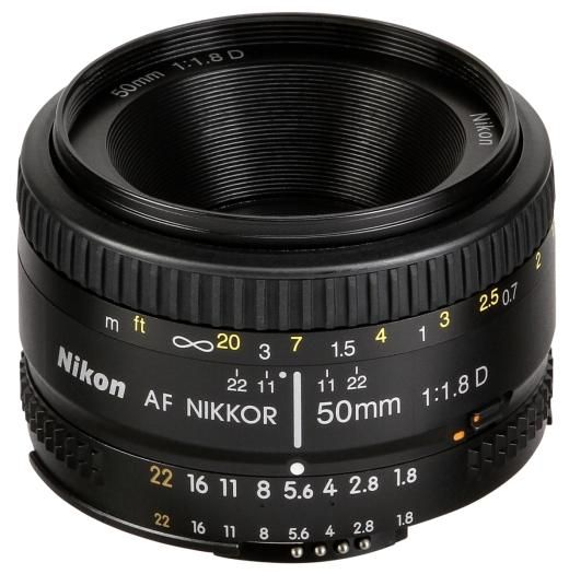 Nikon AF Nikkor 50mm 1:1,8 D - Foto Erhardt