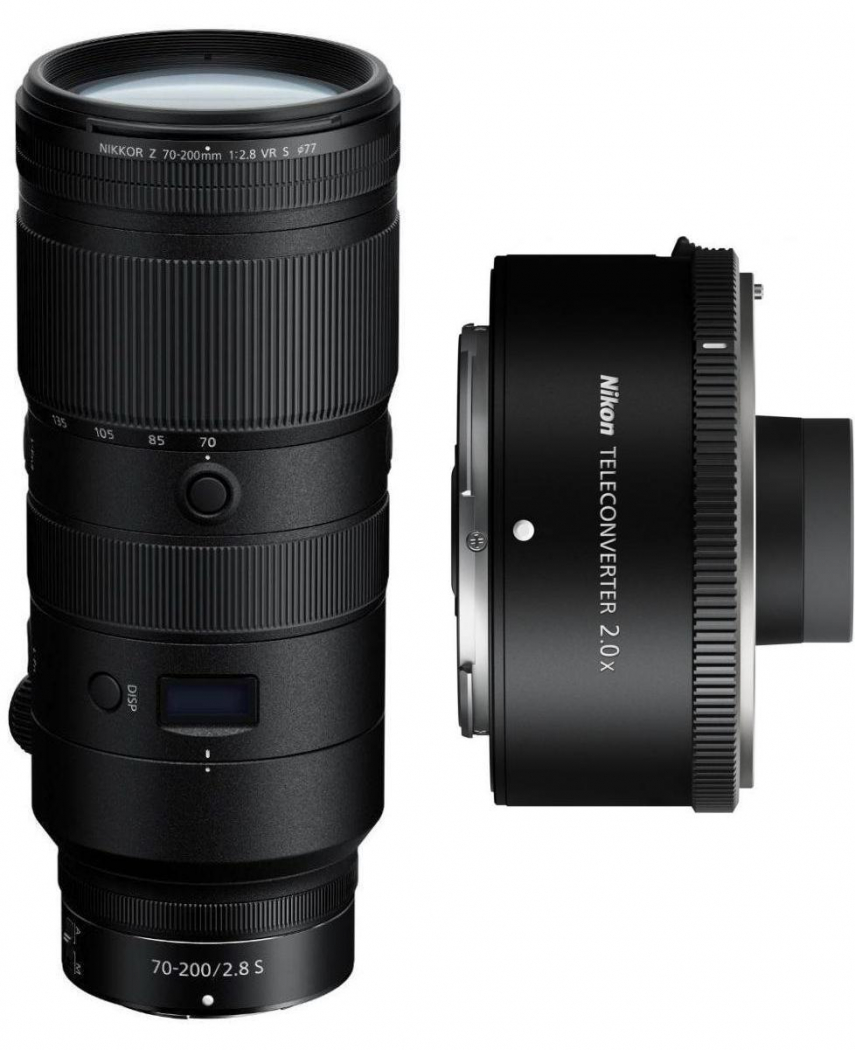 Nikon Z 70-200mm f2,8 VR S + Telekonverter 2x