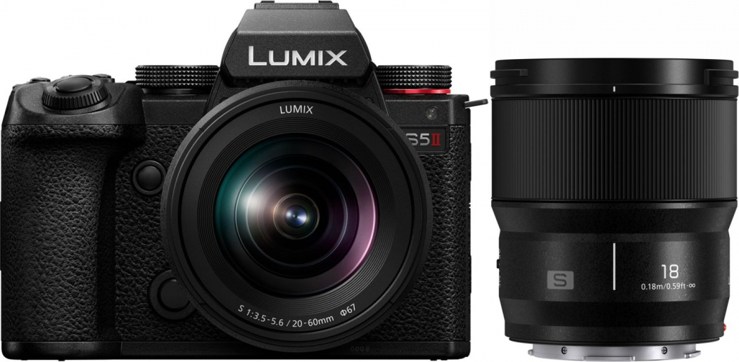 Panasonic DC-S5 II + S 20-60mm + S 18mm f1,8 / 2.799,00 nach Sofortrabatt Appareils photo
