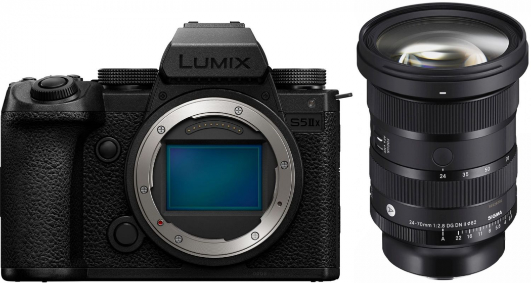 Panasonic DC-S5 II X + Sigma 24-70mm f2,8 DG DN II (A) monture L Appareils photo