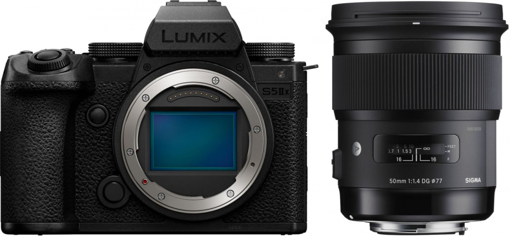 Panasonic DC-S5 II X + Sigma 50mm f1,4 DG Art L-Mount Appareils photo