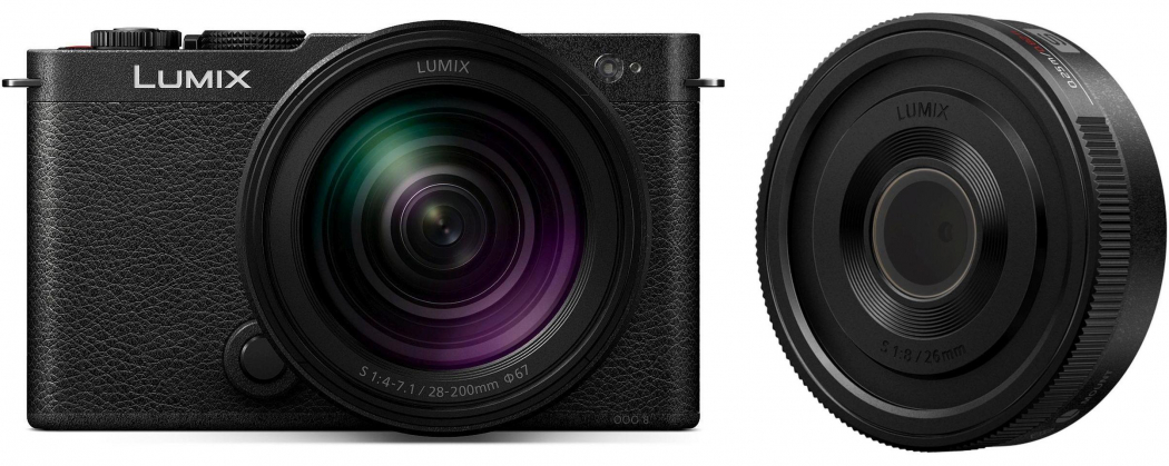 Panasonic DC-S9 + Lumix S 28-200mm f4-7,1 macro + Lumix S 26mm f8 Appareils photo