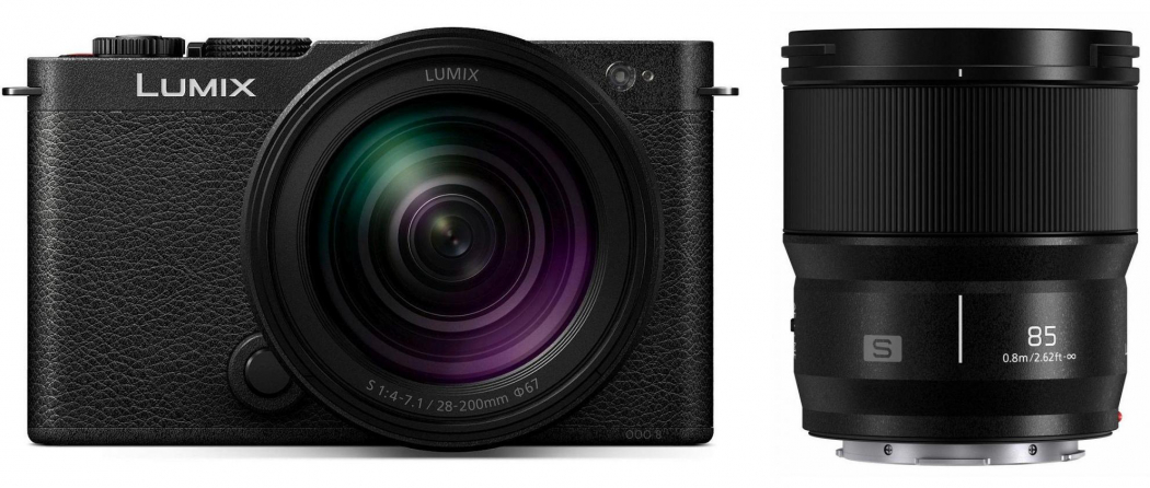 Panasonic DC-S9 + Lumix S 28-200mm f4-7,1 macro + Lumix S 85mm f1,8 Appareils photo