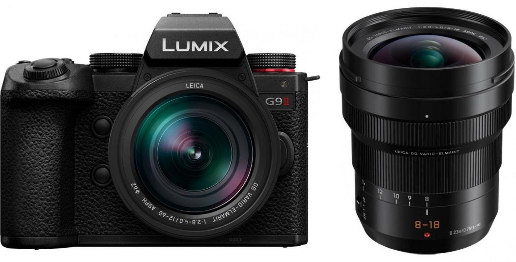 Panasonic Lumix G9 II+Leica 12-60mm f2,8-4,0+Leica Vario 8-18mm f2,8-4 Appareils photo