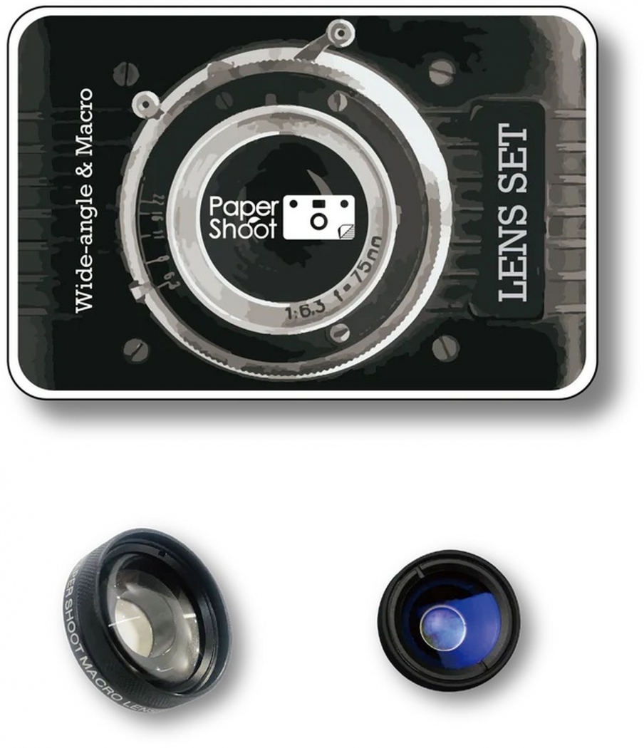 Paper Shoot Wide Angle and Macro Lens Kit - Foto Erhardt