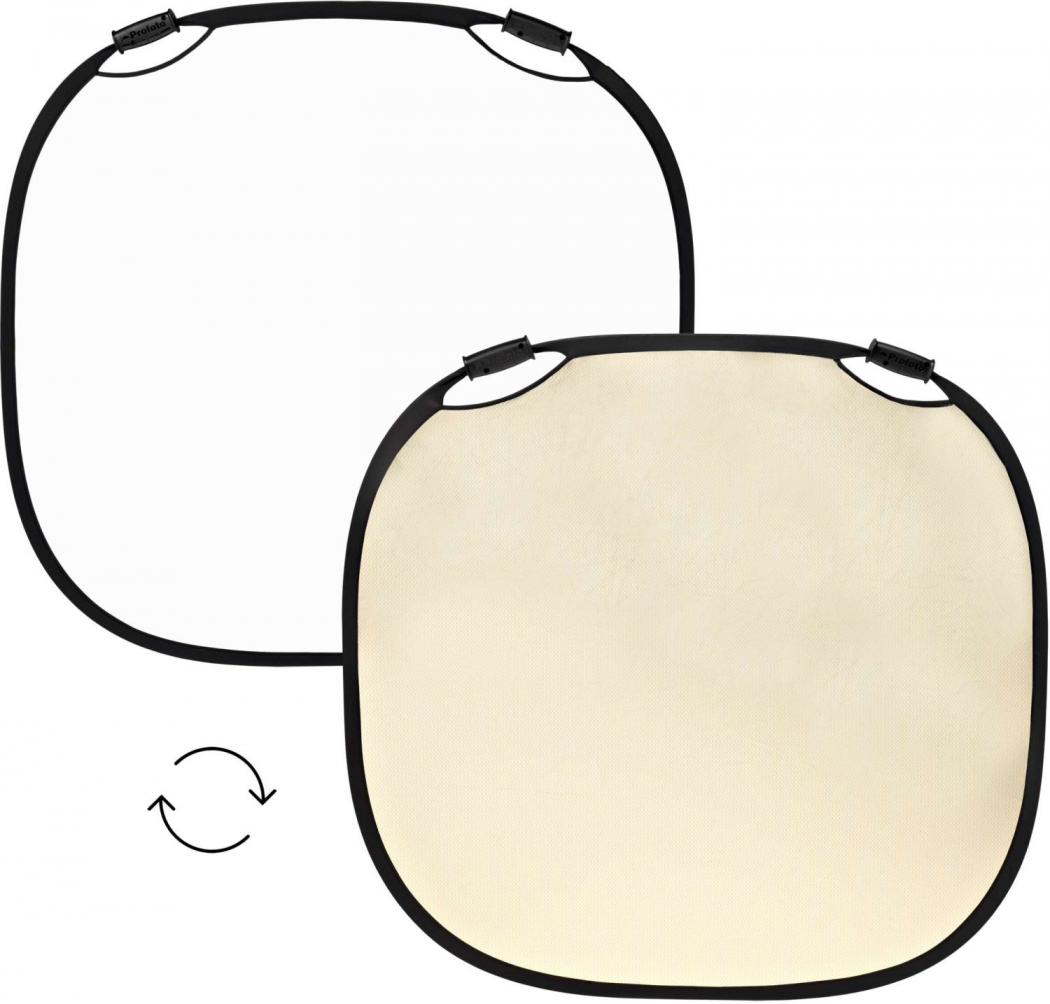 Profoto folding reflector SunSilver/white L 120cm - Foto Erhardt