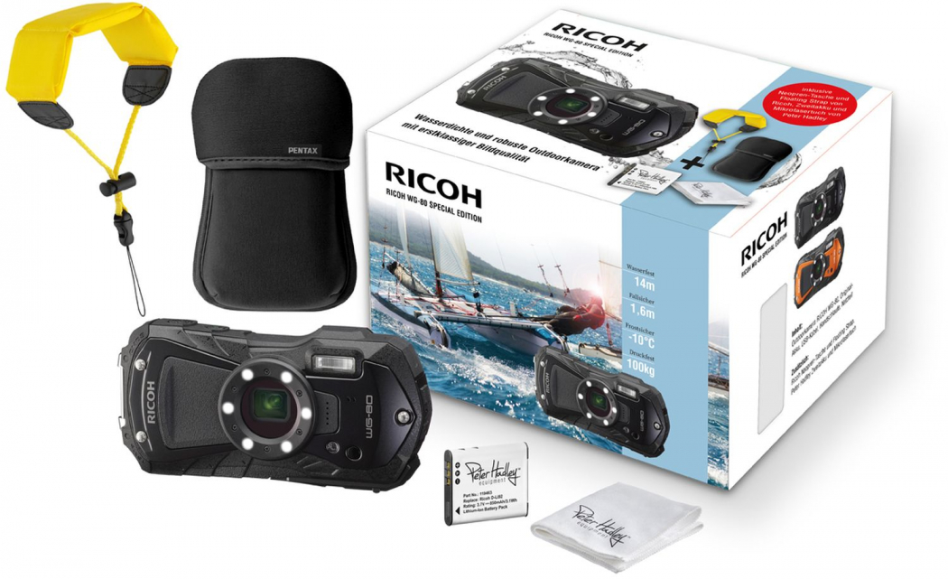 Ricoh WG-80 Special Edition noir Appareils photo